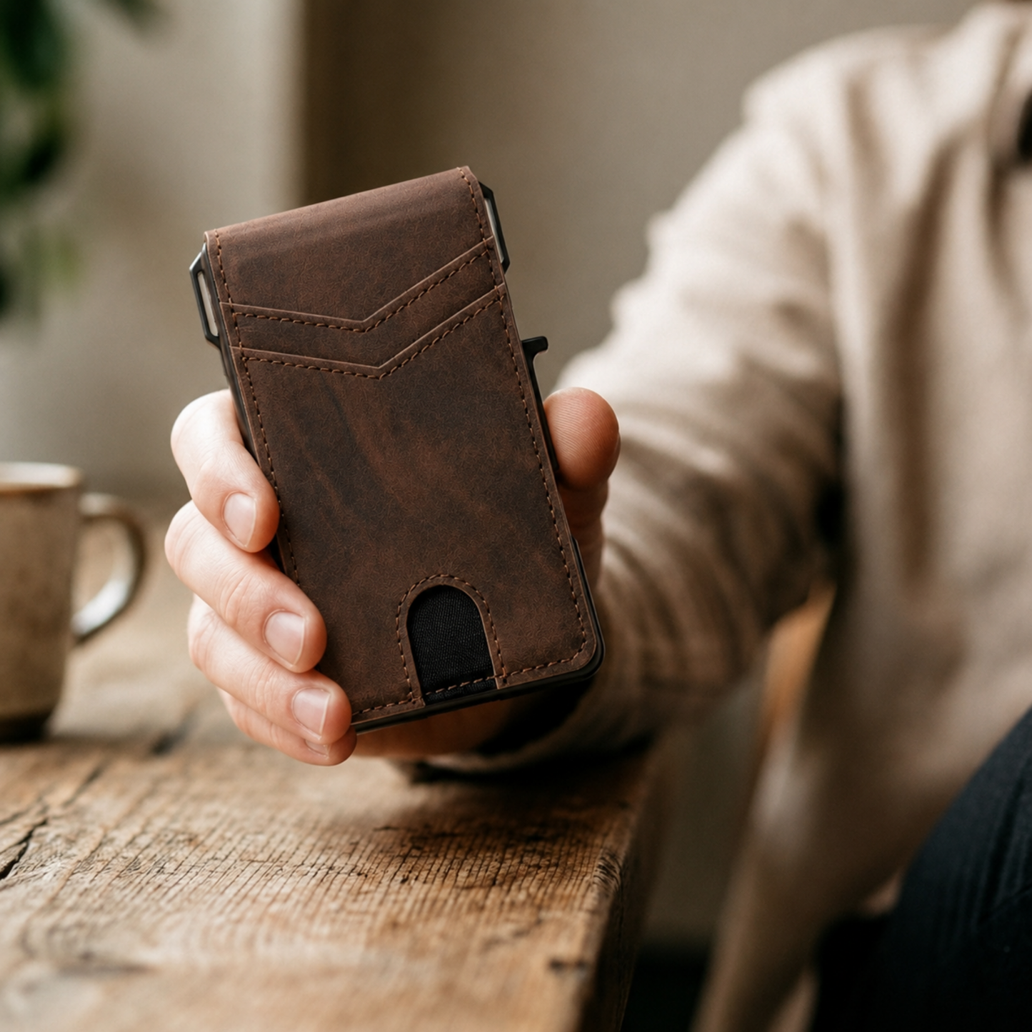 ARTHUR ATELIER® Minimalist Wallet - Maximum Capacity. Minimal Footprint.