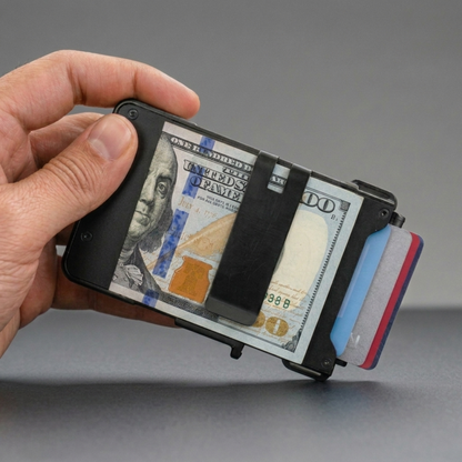 ARTHUR ATELIER® Minimalist Wallet - Maximum Capacity. Minimal Footprint.