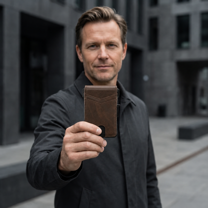 ARTHUR ATELIER® Minimalist Wallet - Maximum Capacity. Minimal Footprint.